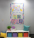 Carson Dellosa Pre-Punched We Stick Together 46-Piece Emotions Check-in Bulletin Board Set, Calming Corner Accents, Feelings Chart, Mood Board and...