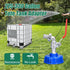 IBC Tote Tank Adapter Faucet, 275-330 Gallon Tote Water Tank Adapter Coarse Thread S60X6 Outlet 1/2" GHT Male Adapter Fitting...