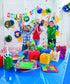 Fun Express Block Party Popcorn Boxes (24pc) for Birthday - Party Supplies - Containers - Paper Boxes - Birthday - 24 Pieces...
