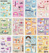 60 Sheets Family Friend Theme Scrapbooking Sticker Decals Waterproof Vinyl Scrapbook Stickers Set Scrapbook Supplies Photo Album Decor for Planner...