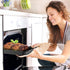 Roasting Pan with Rack-Nonstick Oven Roaster with Removable Grid to Drain Fat and Grease-Healthier Cooking with Kitchen Bakeware by Classic Cuisin...