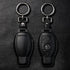Tukellen for Mercedes Benz key fob cover Genuine Leather with Keychain,Leather key case Protector Compatible C E M S CLS CLK GLK GLC G AMG Series ...