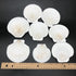 PEPPERLONELY 8 PC Large Great Scallop Sea Shells, Irish Deeps or Irish Baking Shells, 3 Inch ~ 4 Inch...