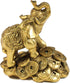 Feng Shui 3" Money Elephant Figurine Wealth Lucky Figurine Gift & Home Decor...