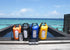 Waterproof Dry Bags Set Of 3 Dry Bag With 2 Zip Lock Seals & Detachable Shoulder Strap, Waist Pouch & Phone Case - Can Be Submerged Into Water - F...