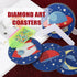 6 PCS Diamond Art Painting Coasters Kits, Starry Sky Picture Diamond Art Painting Coasters with Holder, Diamond Art Kits for Beginners Adults Art ...
