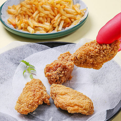 36 Sheets Kitchen Oil Absorbing Paper for Food Scum Oil Absorbing Sheets for Cooking ,Food Blotting paper Used for Soup, Fried Food to Absorb and ...