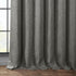 HPD Half Price Drapes - Faux Linen Curtains for Living Room (1 Panel) - 50W X 84L - Textured Room Darkening Curtains for Bedroom 84 Inches Long - ...