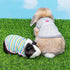 Guinea Pig Clothes - 2 Pack Cute Small Animal Vest Clothes for Rat Rabbit Chinchila ferret Kitten Chihuahua MiniDogs - Soft Breathable T-Shirt Pet...