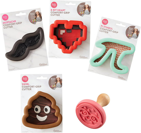 ROSANNA PANSINO by Wilton Nerdy Nummies Crazy for Cookies Set...