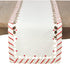Candy Cane Design Christmas Holiday Table Runner...