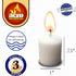 Ner Mitzvah 3 Hour Neironim Candles - Shabbat and Votive Wax Candle - 24 Count...