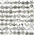 55pcs Assorted Alloy European Large Hole Beads Metal Spacer Charms Bead Assortments for DIY Crafts Bracelets Necklaces Jewelry Making (M190)...