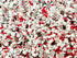 SBN Craft Supplies 50 gram Silent Night Christmas Fake Sprinkles Fake Christmas Sprinkles Polymer Clay Cute Christmas Holiday Fimo Slices for Deco...