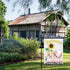 Welcome Garden Farm Flag Sunflower Cute Pink Pig Vertical Double Side Decor Yard Flag for Outside Farmhouse Garden Banner Decorations 12x18 Inch...