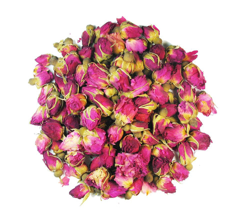Greenhilltea Premium Dried Rose Buds Rosebud Flower Herb Loose Leaf Tea Fragrant Natural Healthy Herbal Tea 3 OZ...