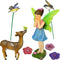 Mood Lab Fairy Garden - Miniature Accessories and Figurines Kit - Deer Set of 7 pcs - for Outdoor or House Decor...