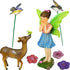 Mood Lab Fairy Garden - Miniature Accessories and Figurines Kit - Deer Set of 7 pcs - for Outdoor or House Decor...