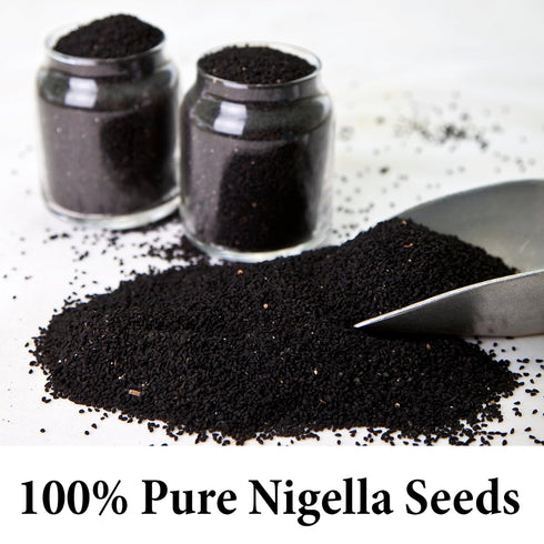The Spice Way - Pure Nigella Seeds no preservatives, non GMO, no salt, just the black seed of the nigella (nigala) 2 oz...