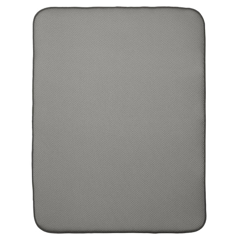 InterDesign 41141 Solid Large 24" x 18" Mat Black...