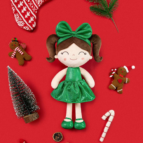 Gloveleya Dolls First Baby Doll Soft Baby Girl Toys Green 12 inches…...