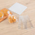 Restaurantware Bag Tek 4 x 2.3 x 8 Inch Gusset Bags 100 Heat Sealable Candy Bags - Food Safe Package Popcorn or Cookies Clear Plastic Treat Bags F...