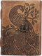 Peacock Embossed Antique Handmade Leather Journal, Great Gift for Men & Women, Daily Notebook Diary, Writing Pad for Artist, Sketchbook, Travel & ...
