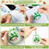 WATINC Mushroom Embroidery Cross Stitch Kit - DIY Keychain with mushroom Patterns Needlepoint Starter Kits for kids, Set of 5 Embroidery Kits with...