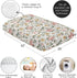 Sweet Jojo Designs Vintage Floral Boho Girl Fitted Crib Sheet Baby or Toddler Bed Nursery - Blush Pink, Yellow, Green and White Shabby Chic Rose F...