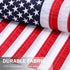 2 Pack American Flag Garden Flags Embroidered - 12''x18'', Deluxe Embroidered Stars and Sewn Stripes USA Garden Flags,Patriotic Decorative Yard Fl...