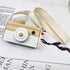 Baby Toy Wooden Mini Camera Toy, Baby Kids Cute Mini Sharpe Toy, Neck Hanging Photographed Props for Baby Toddlers Children Kids' Room Hanging Dec...