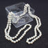 Long Pearl Necklace Imitation Pearl Necklace 1920s Flapper Pearl Necklace Multi Strand Pearl Necklace for Women Bridal Wedding Banquet Dinner Part...