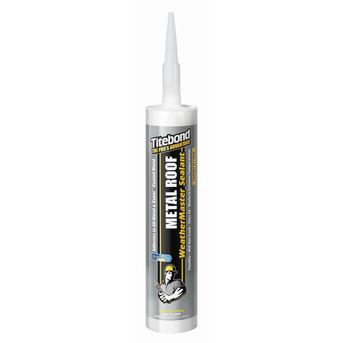 Titebond WeatherMaster Metal Roof Sealant 61691 Beige 10.1-Oz...