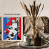 Posterizer 1 pcs-vintage make up-woman with diamonds collage-Abstract & Modern Art-Retro Art-Gift for Women, Fashionistas, Designer Fashion Fans- ...