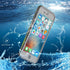 for iPhone 8 Plus & 7 Plus Waterproof Case - Underwater Snowproof Dirtproof Shockproof Cover - Grey/Green...