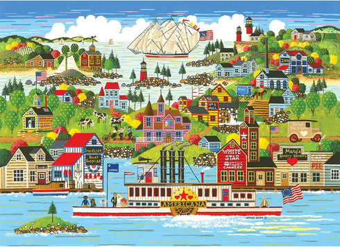 RoseArt - Home Country- The Americana - 1000 Piece Jigsaw Puzzle for Adults...