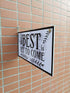 CARISPIBET The Best is Yet to Come Home signs House Decorative plaques Welcome signs Decoration signs for home & kitchen Wall Art Hanging sign orn...