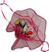 100pcs Sheer Organza Favor Bags Round Drawstring Organza Jewelry Candy Pouch 26cm/10.2 inch Diameter Christmas Wedding Party Favor Gift Packaging ...
