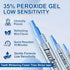 LUCKIN SMILE 10pcs Teeth Whitening Gel Refill with 35% Carbamide Peroxide Suitable for Sensitive Teeth Whitening, Teeth Whiteners used in Conjunct...