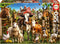 Educa - Farmyard Buddies - 500 Piece Jigsaw Puzzle - Puzzle Glue Included - Completed Image Measures 18.9" x 13.4" - Ages 14+ (19905)...