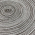 Wrapables® 15" Woven Round Placemats (Set of 6), Black...