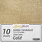 Gold Glitter Cardstock - 10 Sheets Premium Glitter Paper - 12" x 12" Heavyweight Sparkly Constuction Paper For Scrapbooking, Arts & Crafts, DIY...
