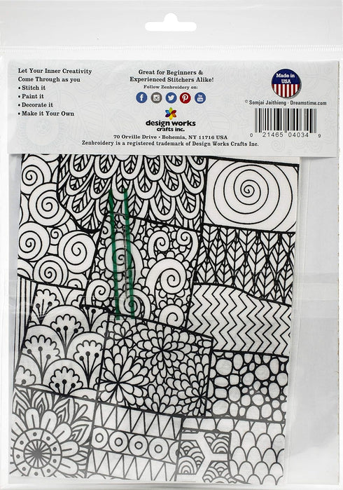 Design Works Crafts USA Map Zenbroidery Kit......