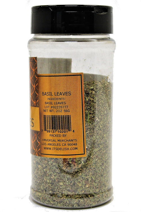 Basil Leaves by Its Delish, 2 Oz. Medium Jar...