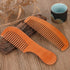 2 PCS Hair Comb, Handmade Wooden Comb, Natural Sandalwood Wide Tooth Comb, Small Fine Tooth Wood Comb for Women for Detangling Styling Wet or Dry ...