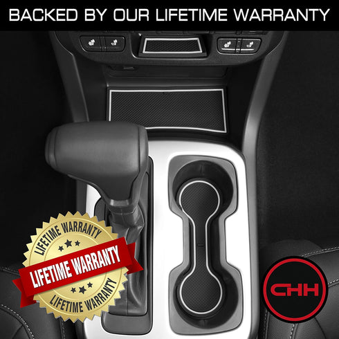 CupHolderHero Fits Chevy Colorado & GMC Canyon Accessories 2015-2022 Premium Custom Interior NonSlip Anti Dust Cup Holder Inserts,Center Console L...