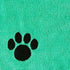 Bone Dry Pet Robe Collection Embroidered Absorbent Microfiber Bath Robe with Adjustable Closure, for Dogs & Cats, Large, Aqua...