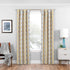 ECLIPSE Room Darkening Curtains for Bedroom - Morrow 37" x 63" Thermal Insulated Single Panel-Rod Pocket Light Blocking Curtains for Living Room, ...