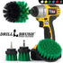 Pan Scrubber Kit - Cast Iron Skillet Brushes - Kitchen Cleaning Supplies - Stove Scrubber - Kitchen Countertop Cleaner - Kitchen Trash Can Scrubbi...