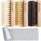 YoungJoy 3 Pieces Dual Sided Sneaker Shoe Cleaner Brush Set Shoes Clean Brush Kit Both Boar and Plastic Bristles with Microfiber Cloth (B)...